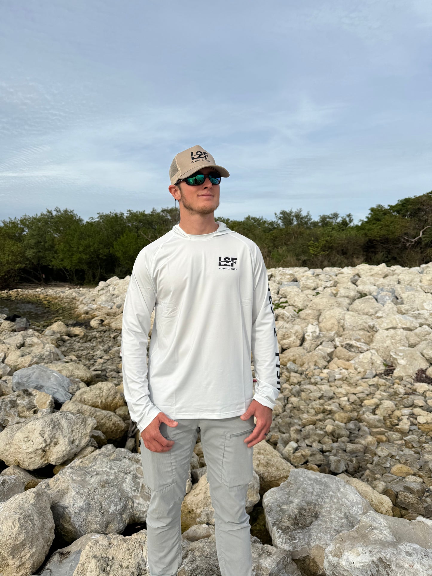 L2F Sun Proof Shirts-Long sleeve with hoody