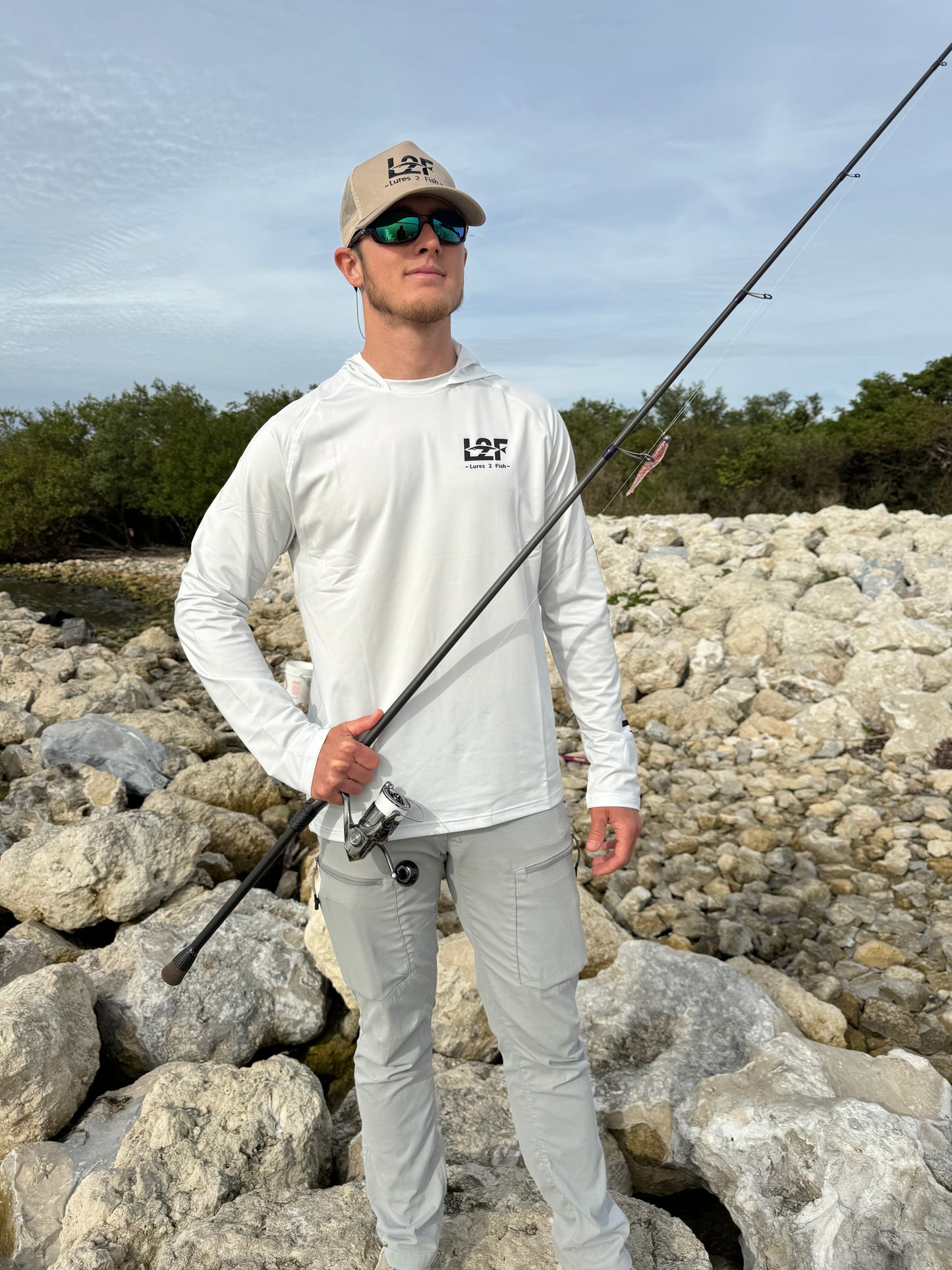 L2F Sun Proof Shirts-Long sleeve with hoody